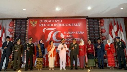 Kapolres Manggarai Hadiri Resepsi Kenegaraan dalam Rangka Peringatan HUT ke-79 Proklamasi Kemerdekaan RI