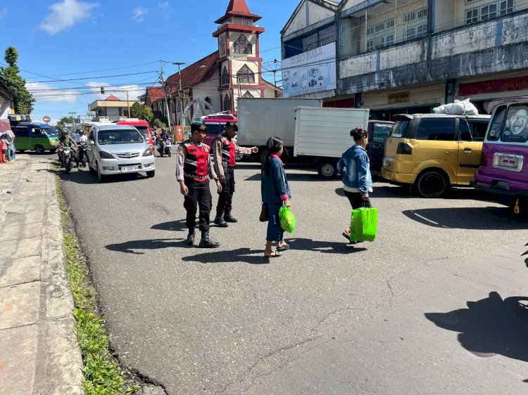 Patroli Sat Samapta Polres Manggarai Jaga Situasi Kamtibmas Tetap Kondusif