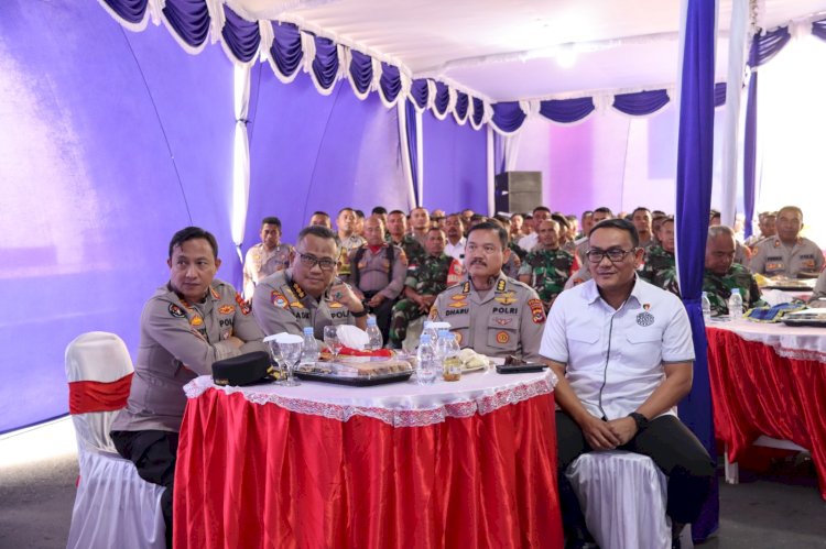 Kapolda NTT Tekankan Sinergitas dan Netralitas dalam Tatap Muka Bersama Personil TNI-POLRI di Manggarai