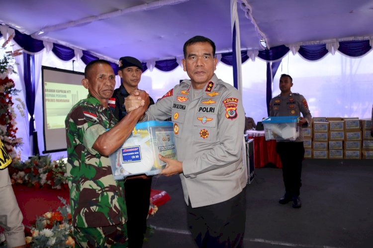 Kapolda NTT Tekankan Sinergitas dan Netralitas dalam Tatap Muka Bersama Personil TNI-POLRI di Manggarai