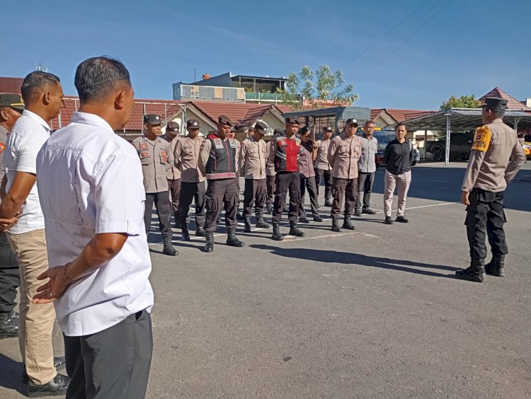 Operasi Pekat Turangga 2024, Polres Manggarai Amankan Miras, Sajam dan Barang Kadaluarsa