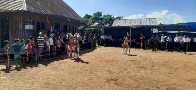 Pengamanan Kegiatan Masyarakat oleh Bhabinkamtibmas Kecamatan Cibal