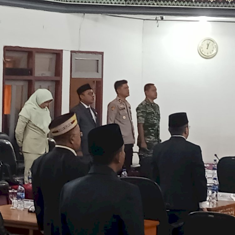 Kapolres Manggarai Hadiri Penutupan Masa Sidang III DPRD Kabupaten Manggarai Tahun Dinas 2024