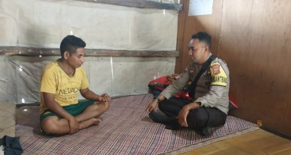 Bhabinkamtibmas Kec. Cibal Barat: Patroli dan Penyuluhan di Kampung Golokoe