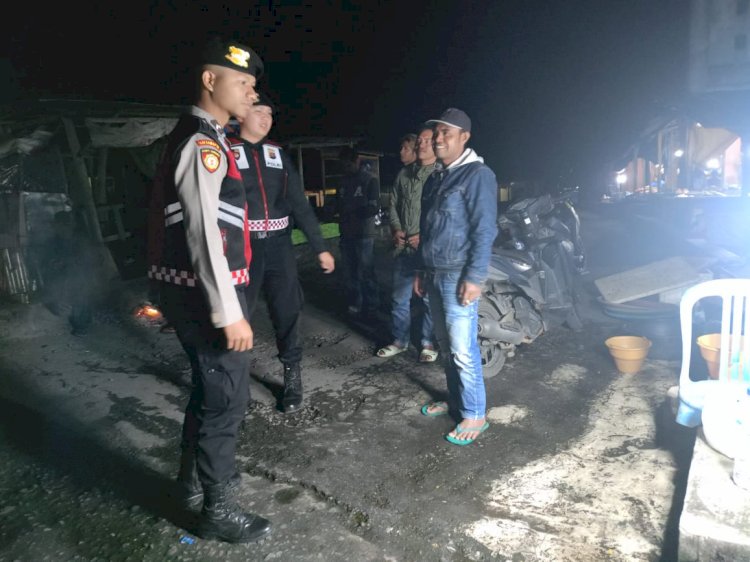 Sat. Samapta Polres Manggarai Gelar Patroli Perintis Presisi dan Himbauan Kamtibmas di Kota Ruteng