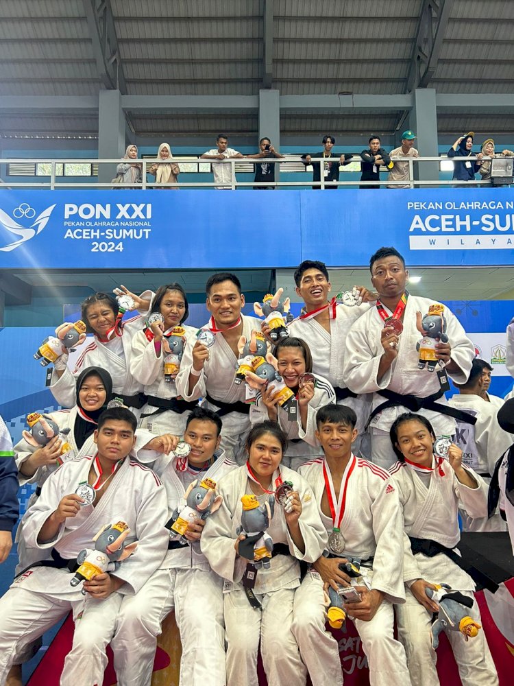 3 Atlet Judo Polri Tambah Emas dan Perak di PON XXI Aceh Sumu