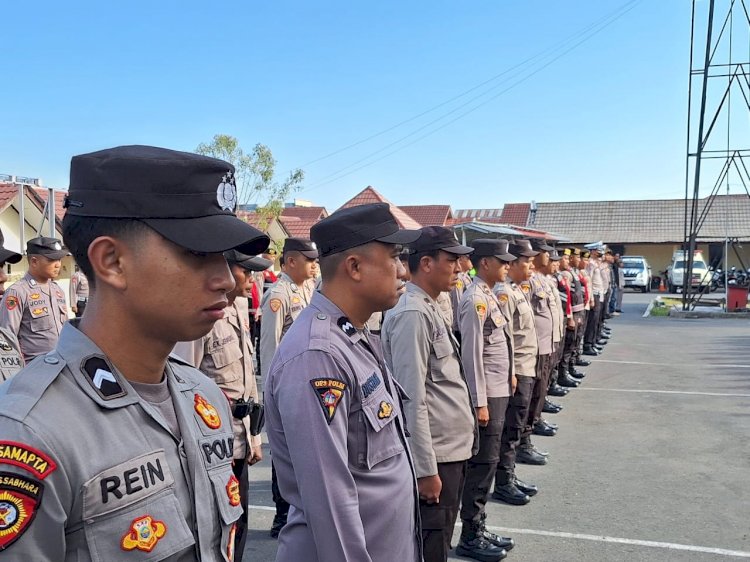 Kapolres Manggarai Pimpin Apel Pagi, Sampaikan Arahan dan Penekanan Penting kepada Personel