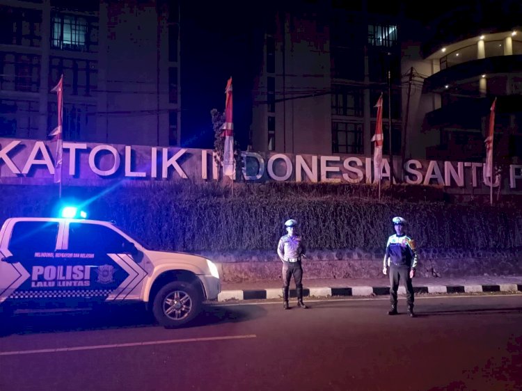 Patroli Malam Satlantas Polres Manggarai Antisipasi Balap Liar dan Laka Lantas