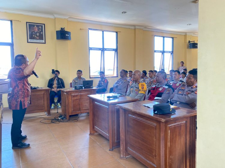 Polres Manggarai Tingkatkan Keimanan dan Ketaqwaan Personil Melalui Kegiatan Binrohtal.