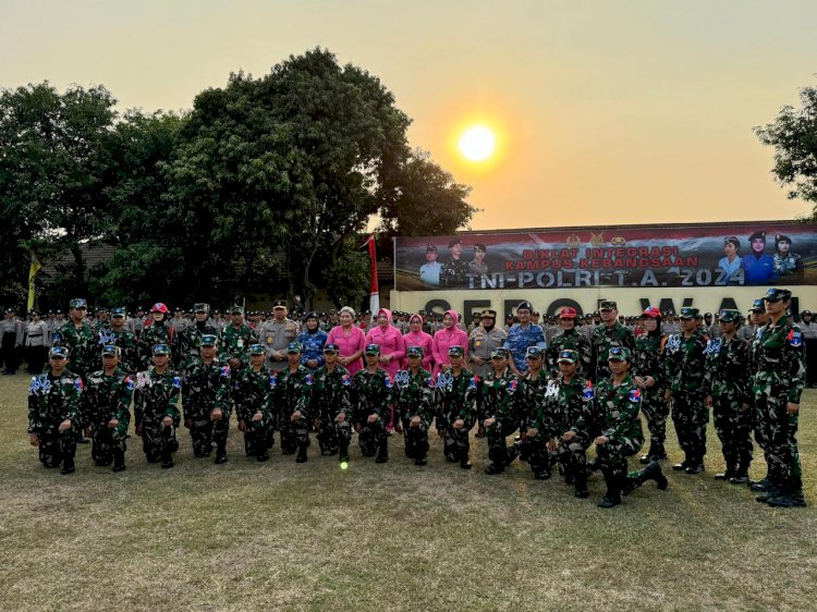 Polri, TNI AL dan TNI AU Buka Diklat Integrasi Bintara Serentak