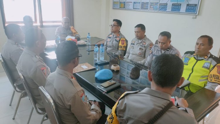 Biro Ops Polda NTT Laksanakan Supervisi OMP Turangga 2024 di Polres Manggarai