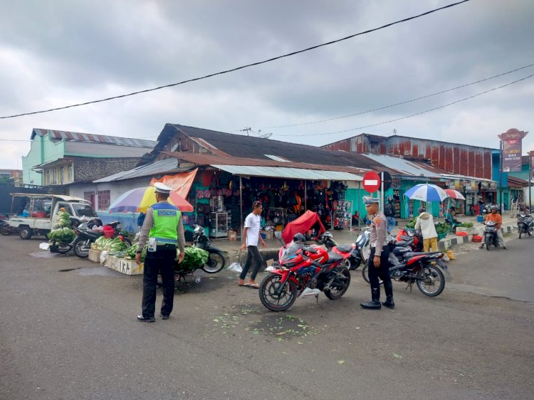 Sat Lantas Polres Manggarai Gelar Patroli KRYD, Pamturlalin, dan Himbauan Kamseltibcar Lantas di Ruteng