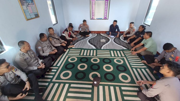 Tingkatkan Iman dan Taqwa, Polres Manggarai Gelar Kegiatan Binrohtal bagi Personil