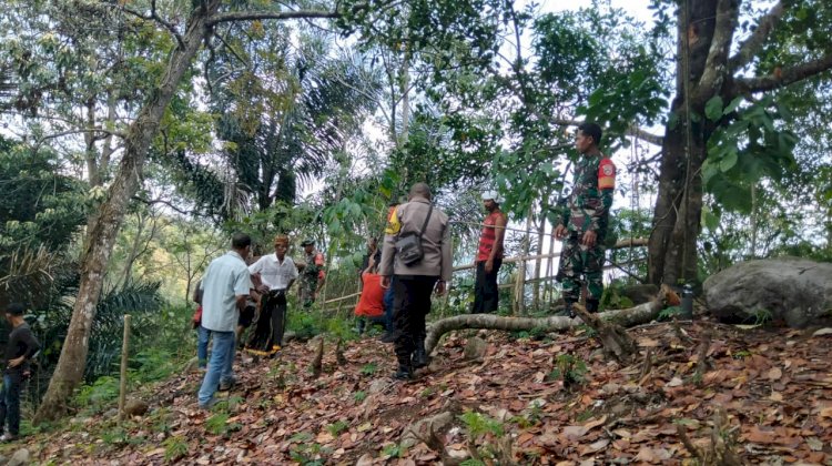 Bhabinkamtibmas kec. Wae Ri’i : Mediasi Masalah Tanah di Desa Golo Mendo Berjalan Damai dan Kondusif