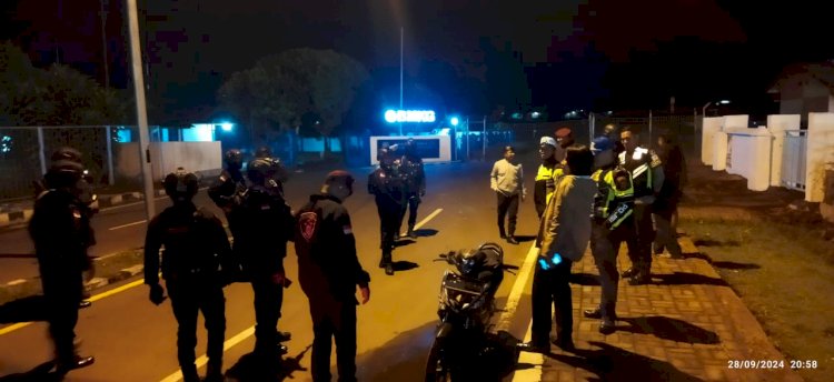 Harkamtibmas Jelang Pilkada: Polres Manggarai Bersama Kompi 2 Yon B Pelopor laksanakan Patroli Gabungan