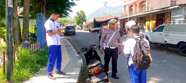 Pelaksanaan Operasi Zebra Turangga 2024 di Wilayah Hukum Polres Manggarai