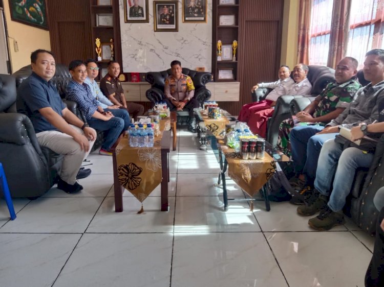 Kapolres Manggarai pimpin Rapat Evaluasi Kegiatan Identifikasi Akses Jalan Menuju Wellpad D PLTP Ulumbu Unit 5-6 Poco Leok