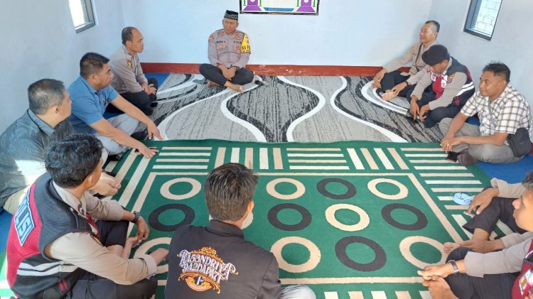 Polres Manggarai Ikuti Kegiatan Binrohtal untuk Tingkatkan Keimanan dan Taqwa Personel