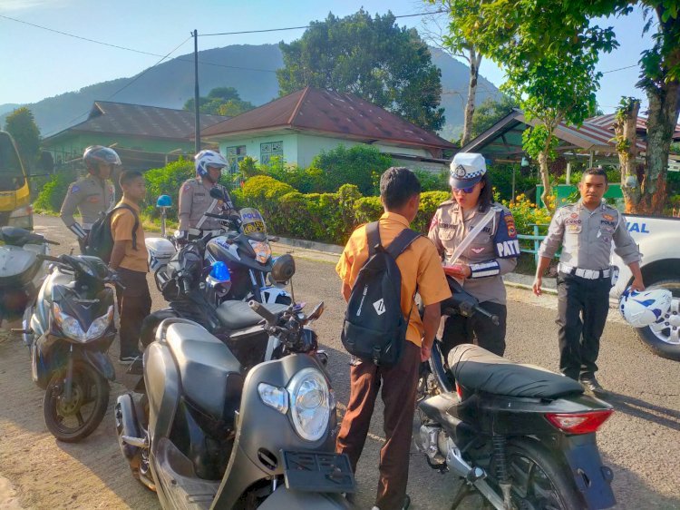 Polres Manggarai Gelar Ops Zebra Turangga 2024 di Wilayah Hukum Polres Manggarai