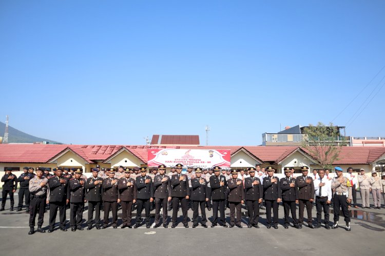 Polres Manggarai Gelar Upacara Peringatan Hari Sumpah Pemuda ke-96