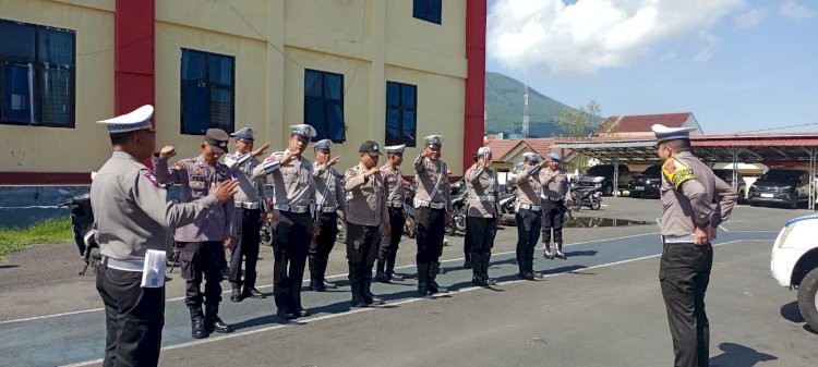 Pelaksanaan Operasi Zebra Turangga 2024 di Manggarai, 103 Pelanggar Ditilang