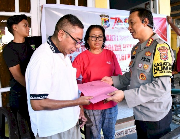 Bidhumas Polda NTT Gelar Bansos untuk Panti Asuhan dan Wartawan dalam Rangka HUT ke-73 Humas Polri