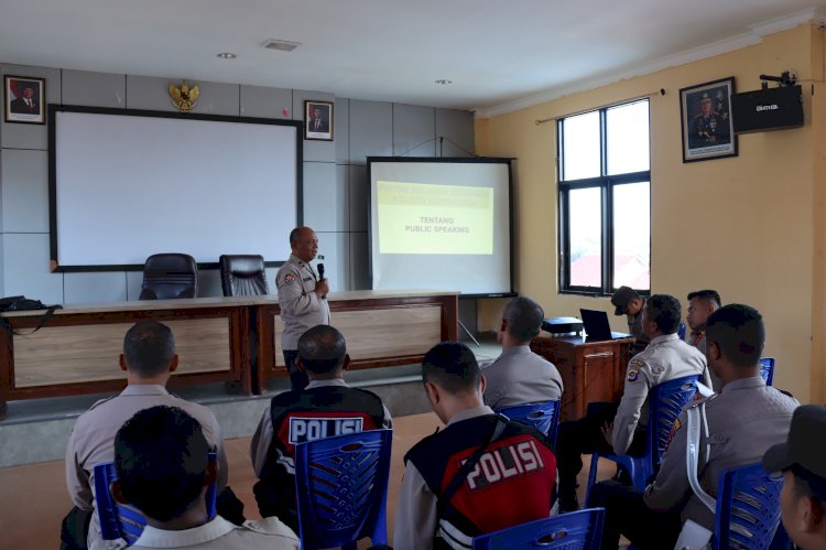 Tingkatkan Pengetahuan dan Profesionalitas Personil, Polres Manggarai Gelar Forum Belajar Bersama