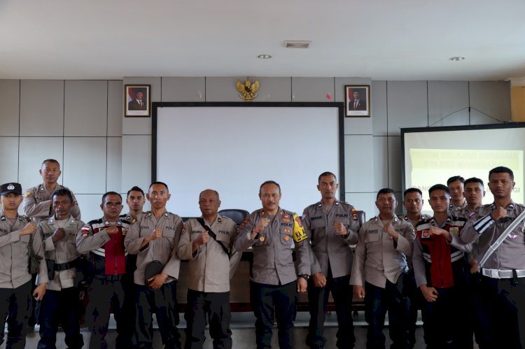 Tingkatkan Pengetahuan dan Profesionalitas Personil, Polres Manggarai Gelar Forum Belajar Bersama