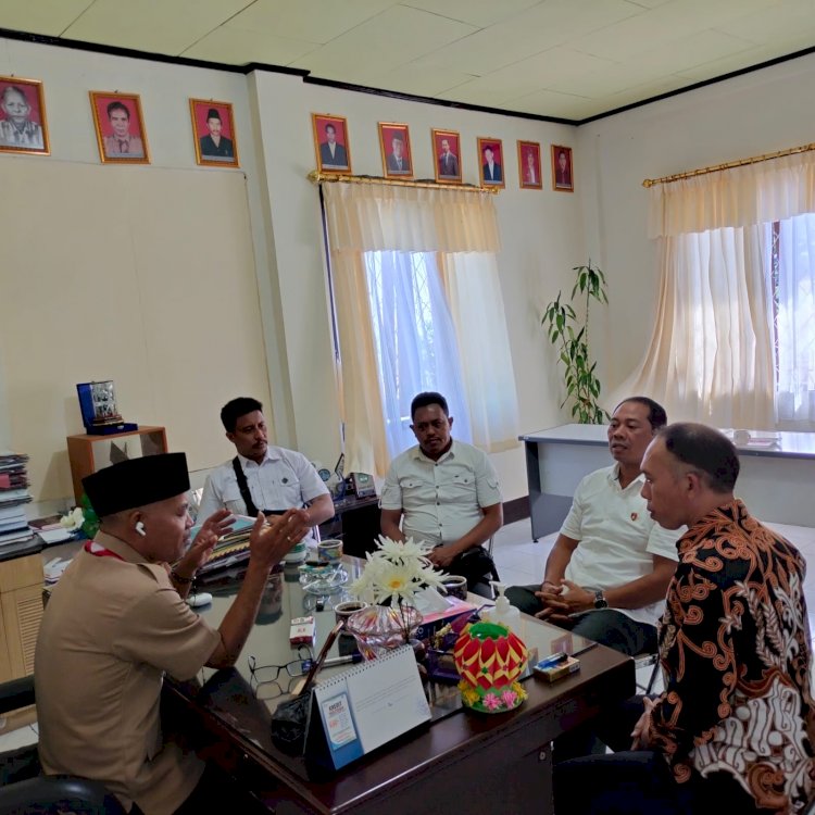 Sat Narkoba Polres Manggarai Berkoordinasi dengan Dinas PPO untuk Program Astacita Prioritas Pencegahan P4GN di Sekolah-sekolah Kabupaten Manggarai