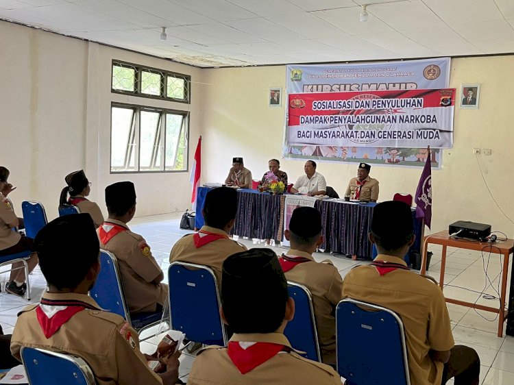 Sat. Resnarkoba Polres Manggarai Gelar Sosialisasi Bahaya Narkoba Bagi Generasi Muda dan Masyarakat