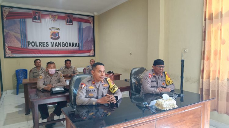 Binrohtal Personil Polres Manggarai, tingkatkan Iman dan Taqwa dalam Pelaksanaan Tugas