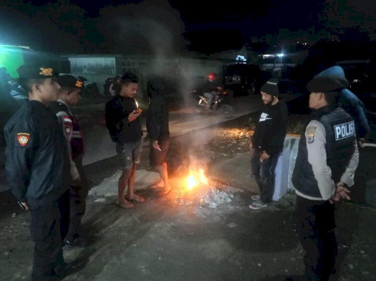 Sat Samapta Polres Manggarai Gelar Patroli Perintis Presisi untuk Jaga Keamanan Malam di Kota Ruteng