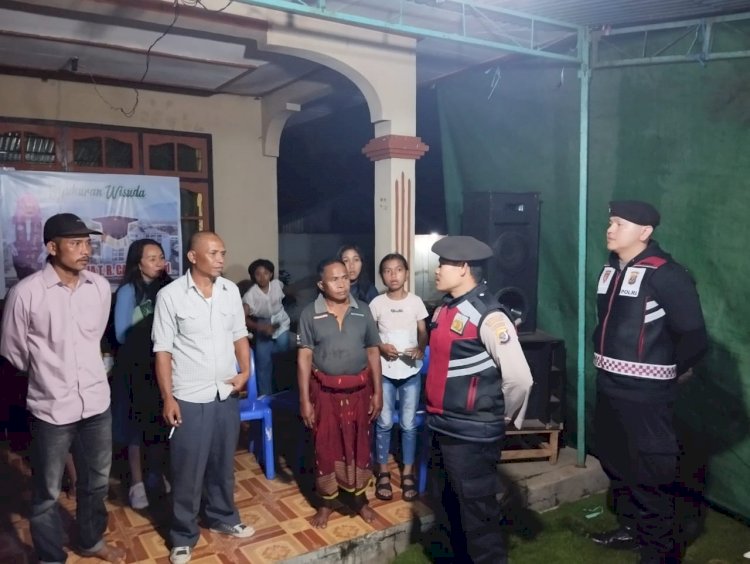 Satuan Samapta Polres Manggarai Gelar Patroli Perintis Presisi di Kota Ruteng