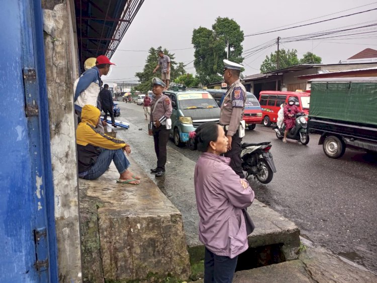 Sat Lantas Polres Manggarai Laksanakan Patroli KRYD dan Himbauan Kamseltibcar di Kota Ruteng