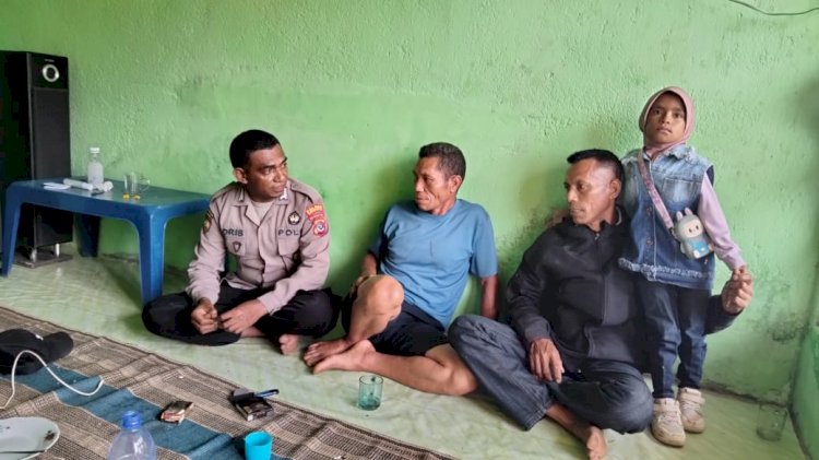 Patroli dan Penggalangan oleh Anggota Piket SPKT III Polsek Cibal Jaga Situasi Aman Menjelang Natal dan Tahun Baru.