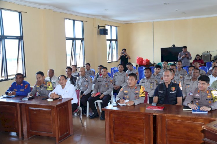 Polres Manggarai Gelar Kegiatan Lat Pra Ops Lilin Turangga 2024