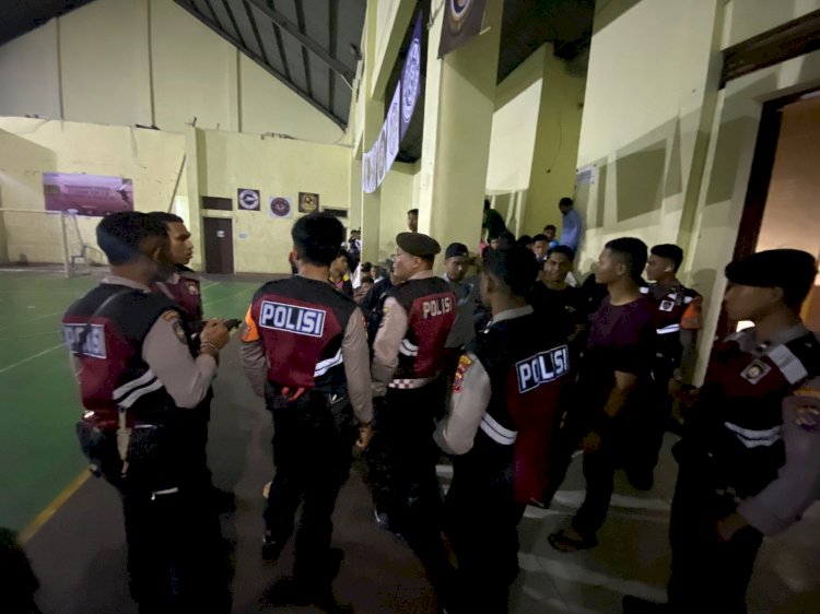 Ciptakan Situasi Kondusif di Malam Hari, Sat. Samapta Polres Manggarai Gelar Patroli Perintis Presisi