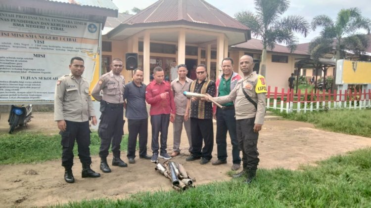 Polsek Cibal Gelar Patroli dan Razia Jelang Natal dan Tahun Baru