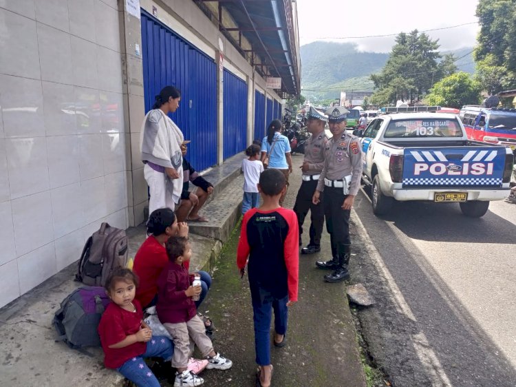 Satlantas Polres Manggarai Gelar Patroli KRYD, PAMTURLALIN, dan Himbauan Kamseltibcar Lantas Jelang Tahun Baru