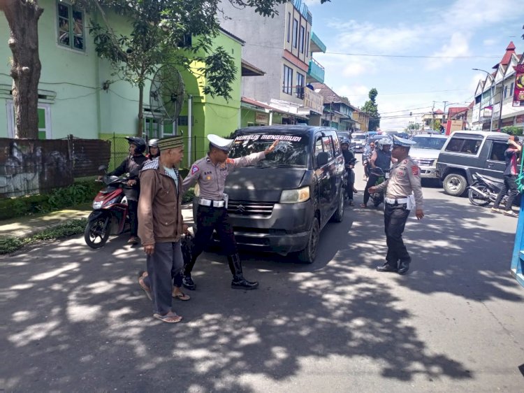 Satlantas Polres Manggarai Gelar Patroli KRYD, PAMTURLALIN, dan Himbauan Kamseltibcar Lantas Jelang Tahun Baru