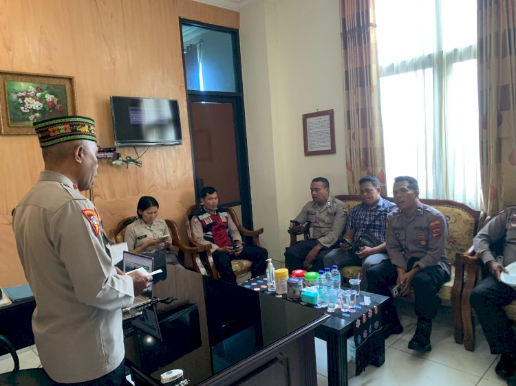 Polres Manggarai Gelar Kegiatan Binrohtal Rutin untuk Anggota Berbagai Agama