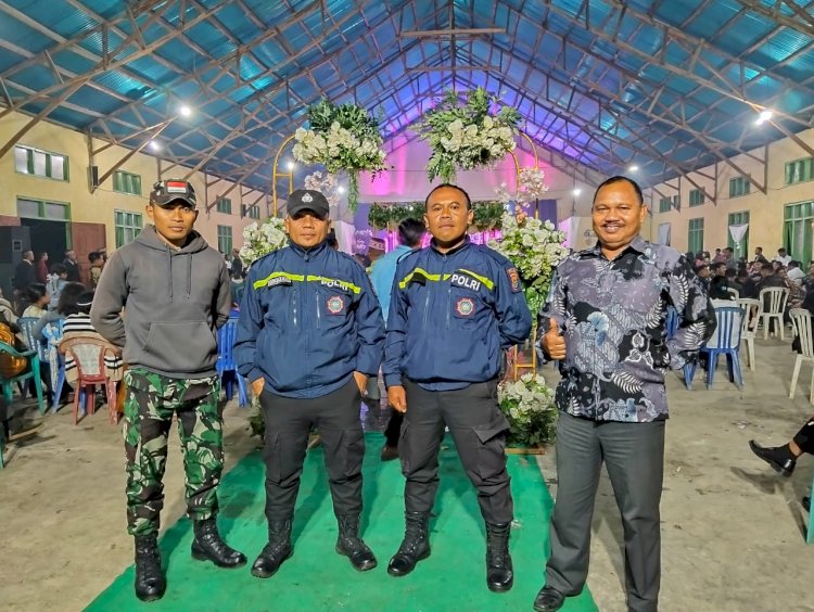 Bhabinkamtibmas dan Babinsa Kecamatan Ruteng Lakukan Pengamanan Kegiatan Masyarakat