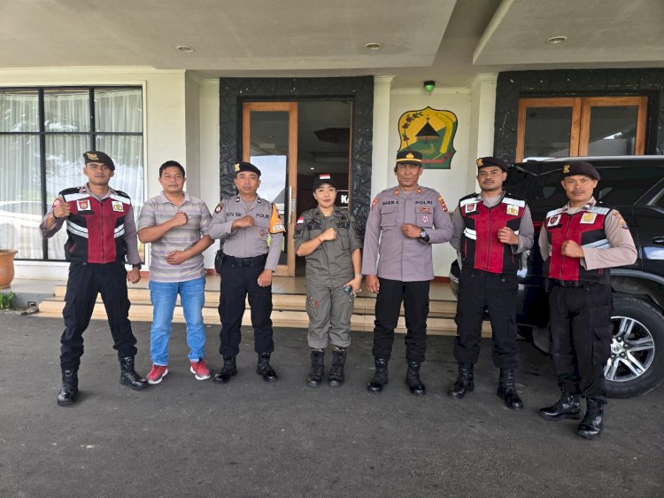 Polres Manggarai Siapkan Personel Pengamanan Aksi Unjuk Rasa Damai LSM LPPDM.