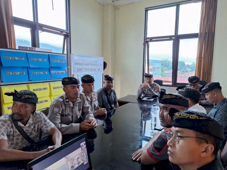 Polres Manggarai Gelar Kegiatan Bimbingan Rohani dan Mental untuk Anggota Beragama Islam, Katolik, Protestan, dan Hindu