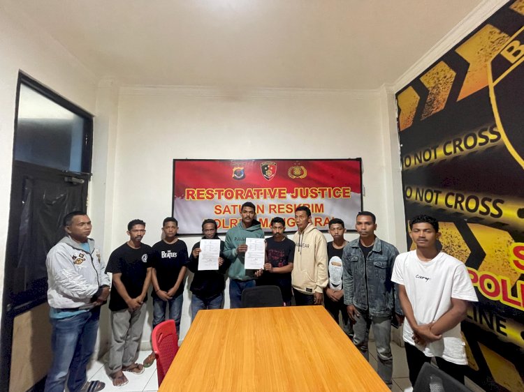 Kasus Penganiayaan di Mbaumuku Diselesaikan Melalui Restorative Justice dengan Adat Manggarai