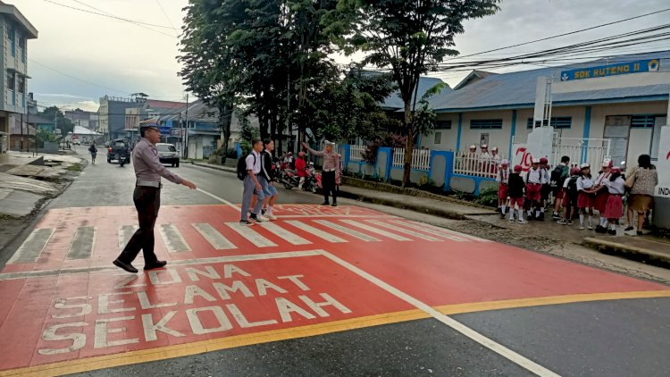 Satlantas Polres Manggarai Laksanakan Pamturlalin Pagi demi Keamanan dan Ketertiban Lalu Lintas