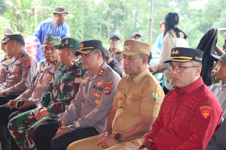 Polres Manggarai Gelar Penanaman Jagung Serentak 1 Juta Hektare untuk Dukung Swasembada Pangan