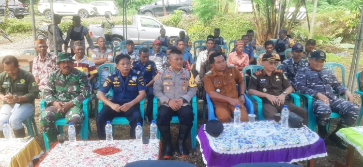 Dukung Program Ketahanan Pangan Nasional, Polsek Jajaran Polres Manggarai Launching Penanaman Jagung Serentak 1 Juta Hektar.