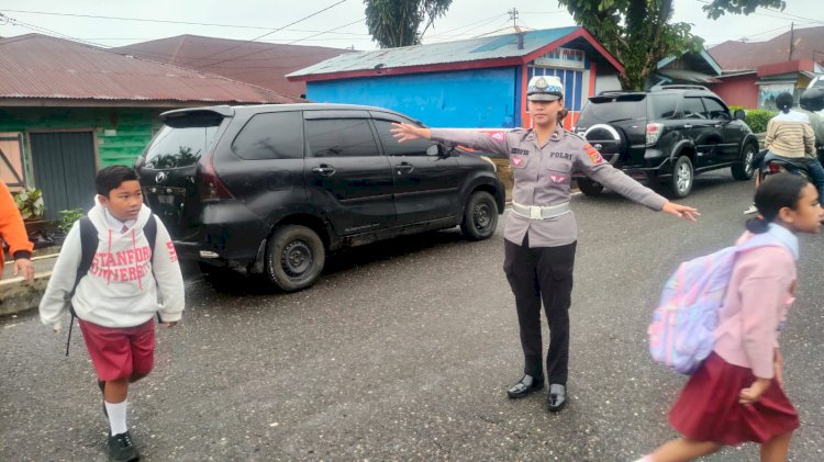 Satlantas Polres Manggarai Gelar Pamturlalin Pagi untuk Jaga Ketertiban Lalu Lintas