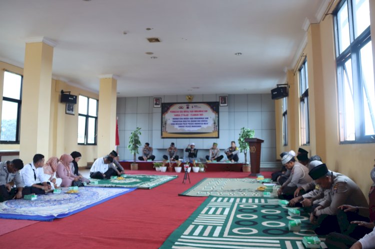 Polres Manggarai Gelar Peringatan Isra Mikraj Nabi Muhammad SAW, Tingkatkan Kualitas Ibadah dan Kinerja